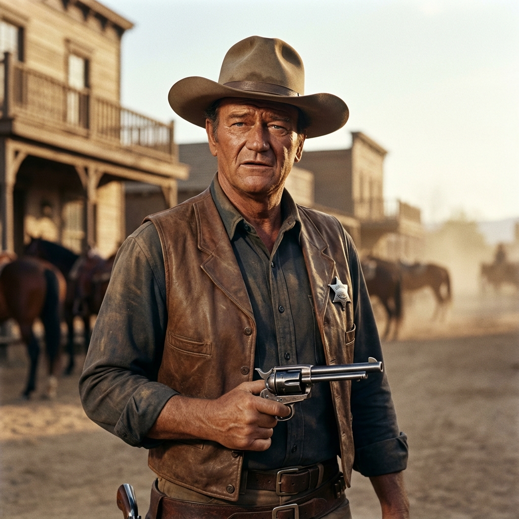 John Wayne as John T. Chance